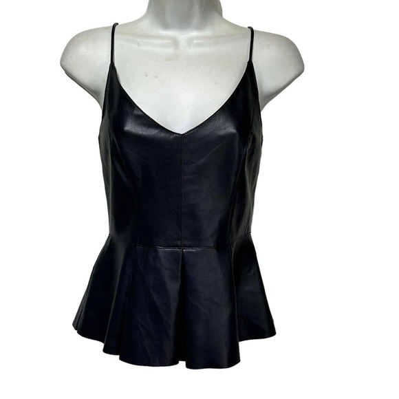 Bailey 44 Tops - Bailey 44 Black peplum Sleeveless Top Size 2